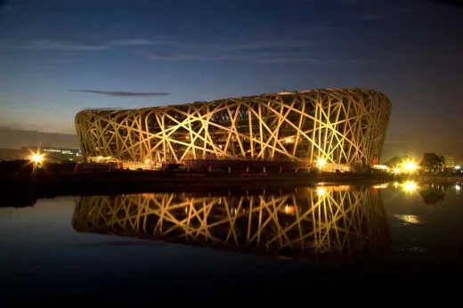 Bird's Nest Beijing Olympics Buildings, China