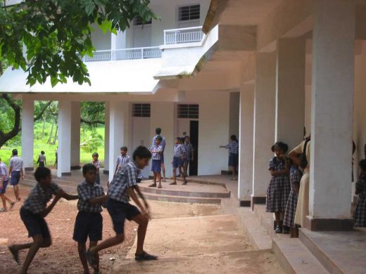 School children at an Article 25 school in Goa