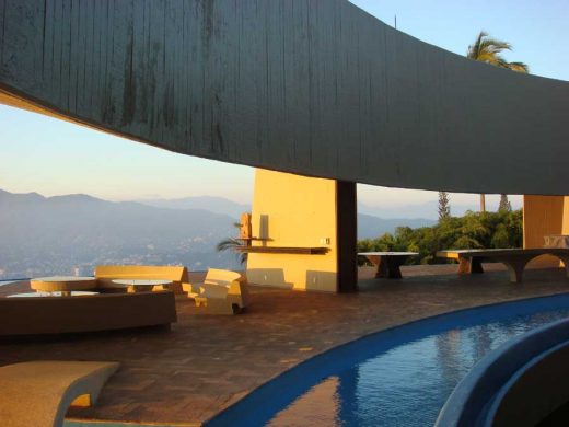 Marbrisa house Mexico by John Lautner Architect