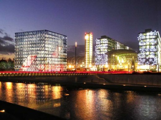 Kubus Berlin building, Washington Platz 3XN Architects