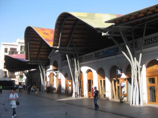 Mercat de Santa Caterina Barcelona building