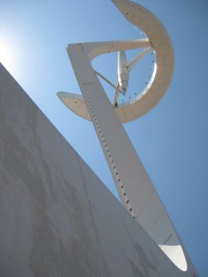 Montjuic Communications Tower Barcelona by Calatrava