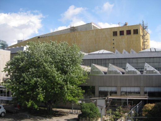 Neue Staatsbibliothek Berlin building facade