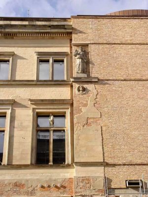 Neues Museum Building Berlin facade