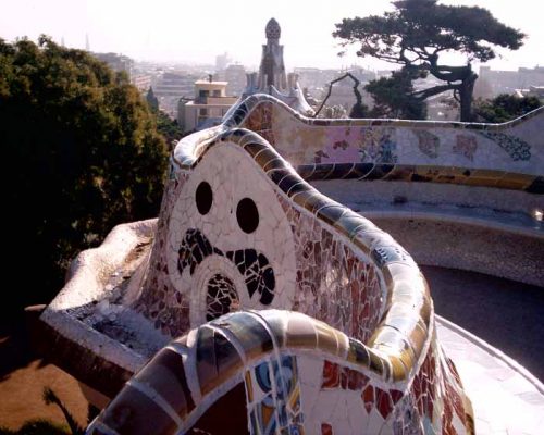 Park Guell Antoni Gaudi Barcelona sculpture