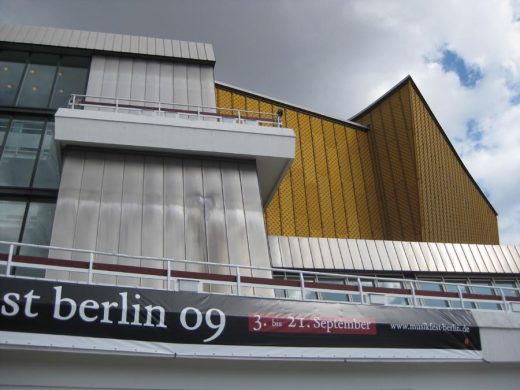 Philharmonie building Berlin Kulturforum