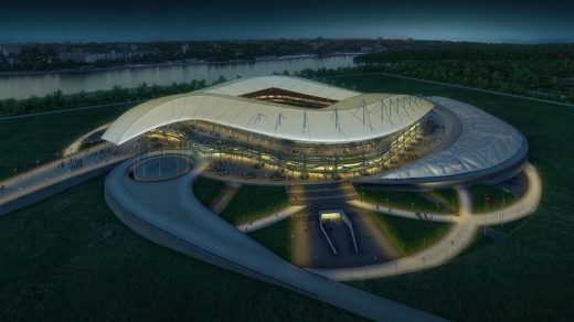 Rostov Stadium Building Russia