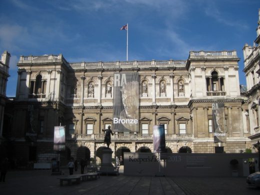 Royal Academy London building courtyard