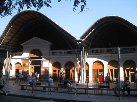 Santa Caterina Market Building Barcelona