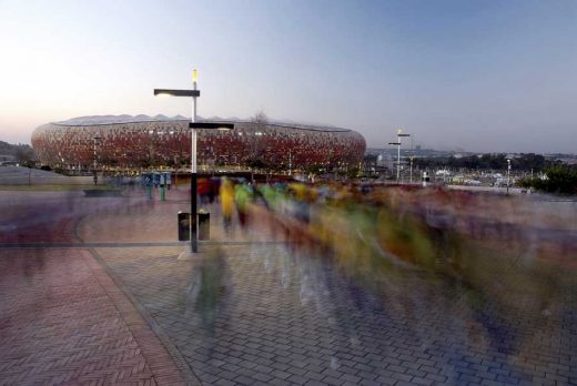 Soccer City Stadium Building, Africa