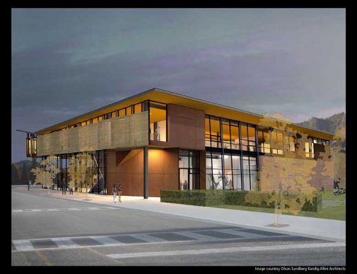 Sun Valley Center for the Arts Idaho building design by Tom Kundig
