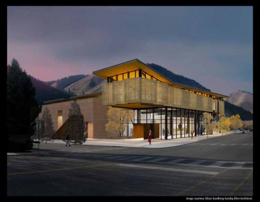 Sun Valley Center for the Arts Idaho building design
