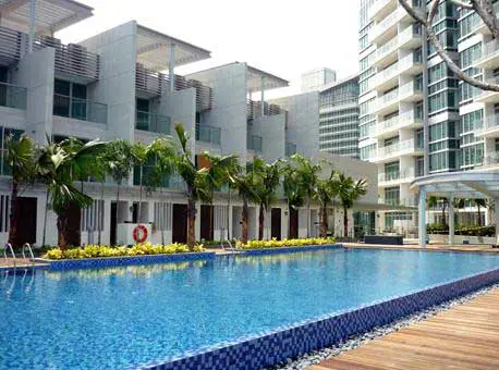 Tange Associates The Rochester Singapore swimming pool