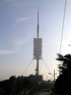 Torre de Collserola Barcelona tower by Foster & Partners