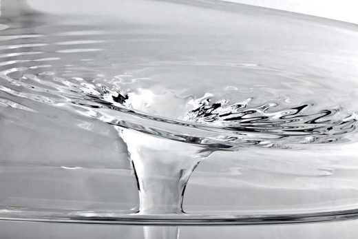 Zaha Hadid Events Liquid Glacial table design