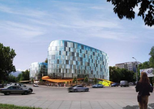 Almaty Sofitel Hotel Kazakhstan building by Aedas architects
