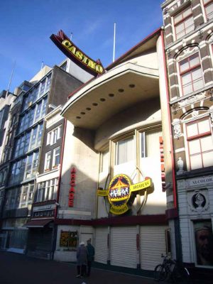 Amsterdam Cinema Buildings on Damrak