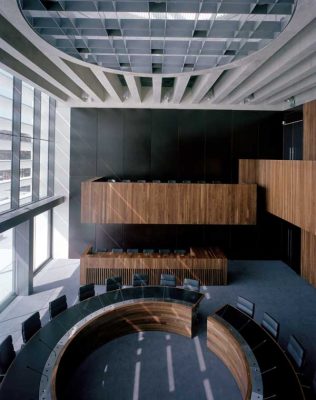 Athlone Civic Centre Building chamber interior