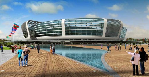 Baku Olympic Stadium Azerbaijan building