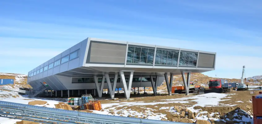 Bharati Research Station – Antarctica Building
