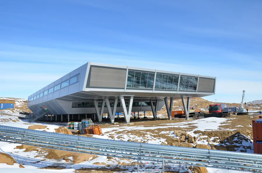 Bharati Research Station - Antarctica Building