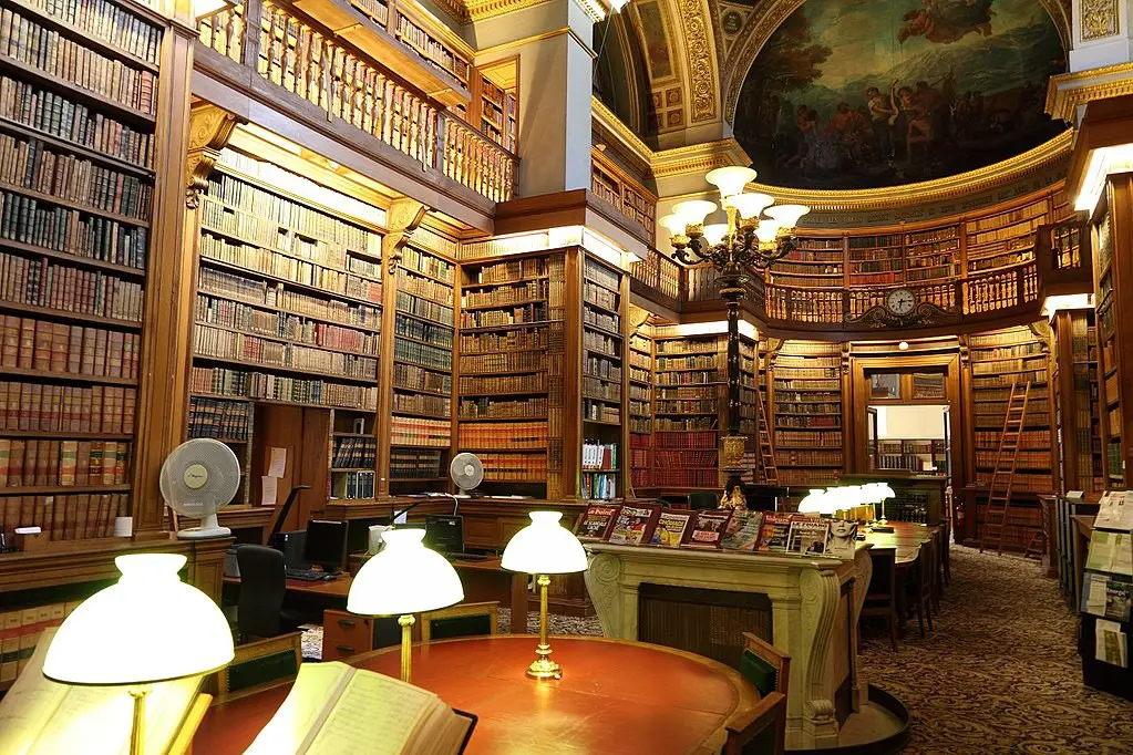 Bibliotheque Nationale Paris French National Library interior