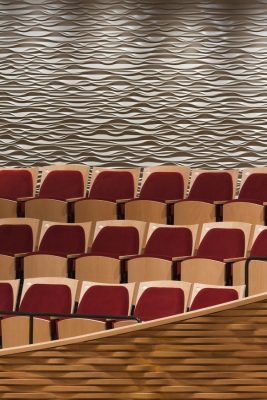 Bing Concert Hall building Stanford Campus interior