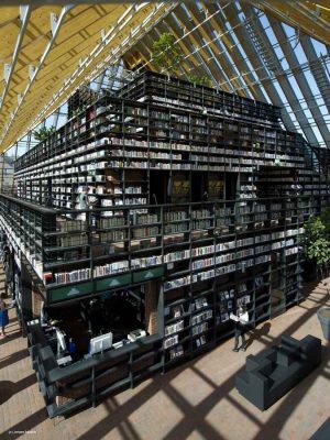 Book Mountain Rotterdam Spijkenisse Bibliotheek