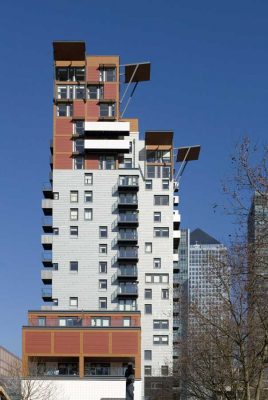 Mastmaker Road Building London by Brady Mallalieu Architects