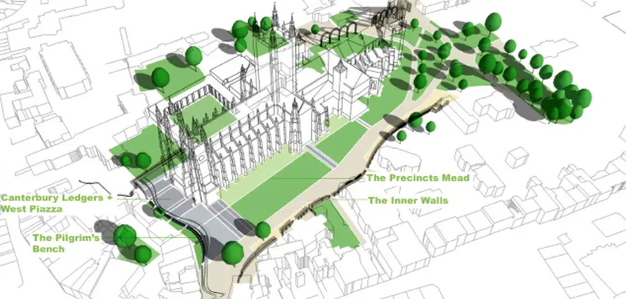 Canterbury Cathedral Landscape Design Competition proposal