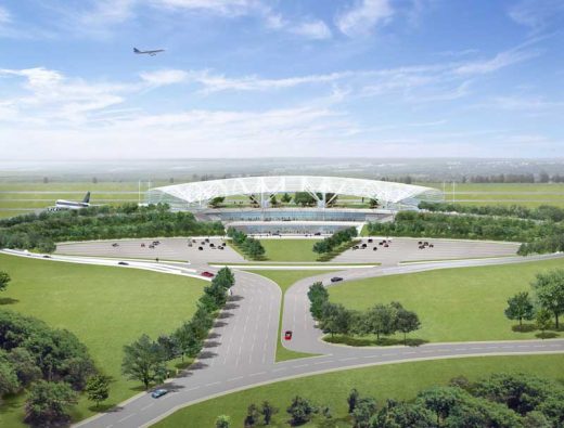 Carrasco International Airport building design