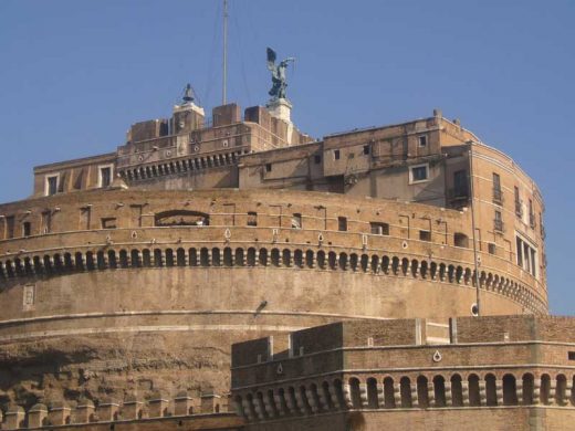 Castel Sant'Angelo Rome - Hadrians Mausoleum