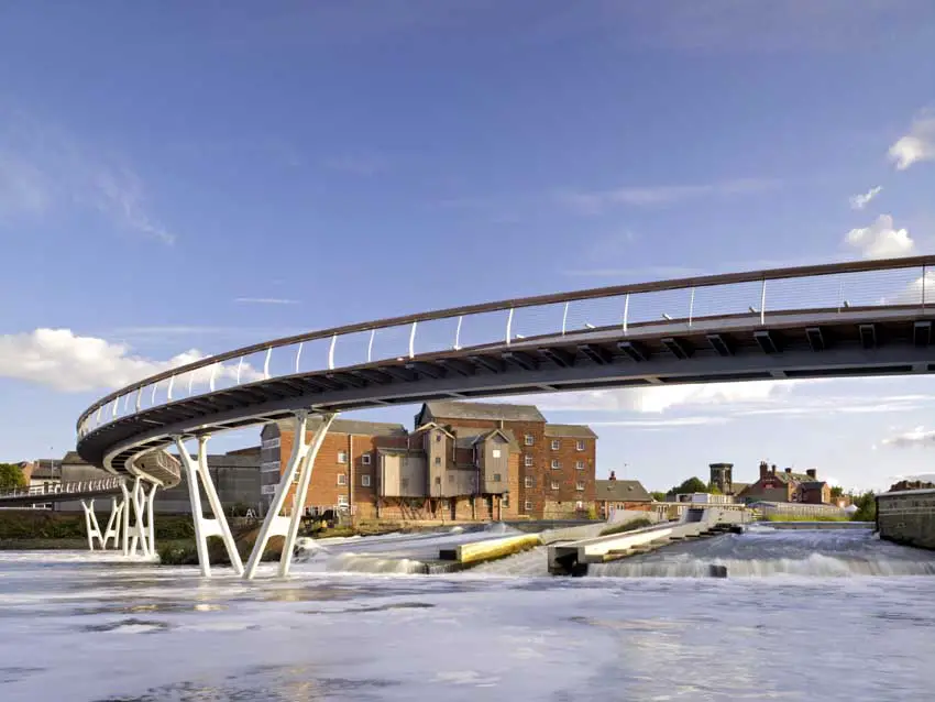 Castleford Bridge design by McDowell+Benedetti