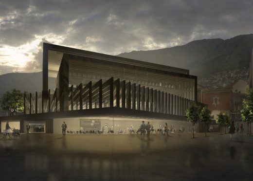Cinema Hall Locarno Film Festival - Ticino Building