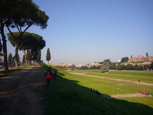 Circus Maximus Rome landscape space