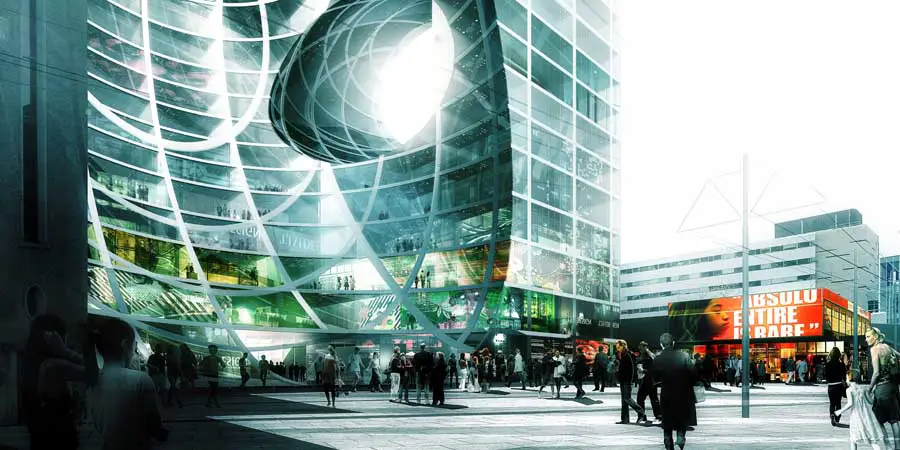 Coolsingel Project Rotterdam Building by OMA