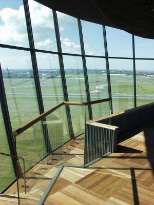 Copenhagen Airport Control Tower Building interior