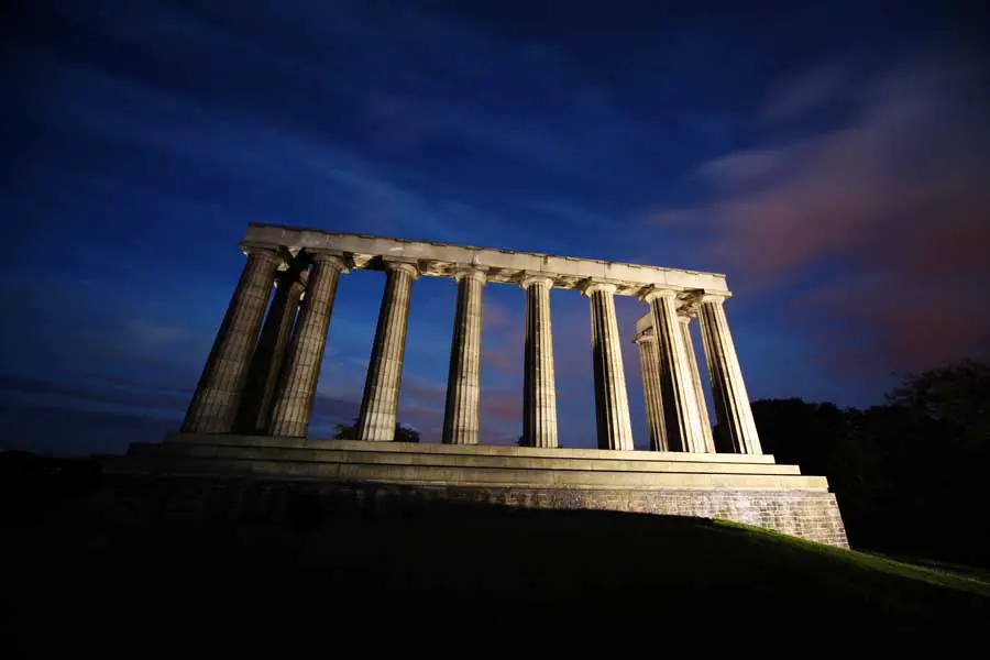 National Monument Edinburgh design by CR Cockerell Architect