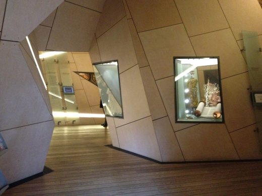 Jewish Museum Copenhagen interior by Daniel Libeskind