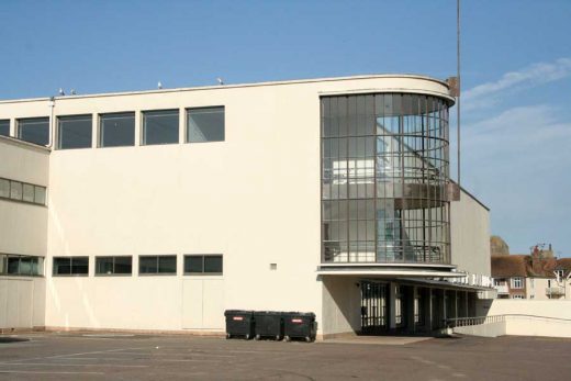 De La Warr Pavilion building design by Serge Chermayeff Architect