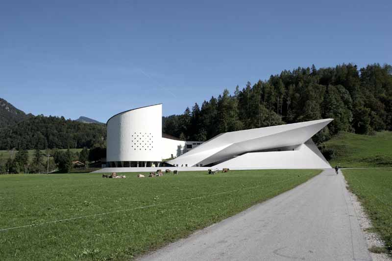 Erl building Tyrol by Delugan Meissl Associated Architects