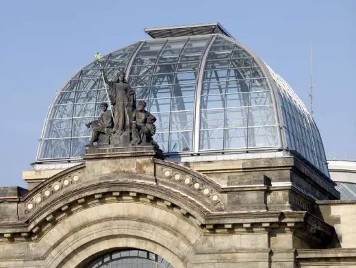 Dresden Station Building roof Foster + Partners