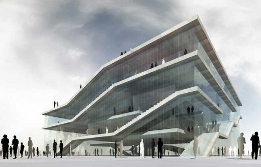 Cultural Center Notodden building design by Erik Giudice Architects