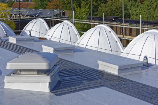 Fitzwilliam College Cambridge Building roof