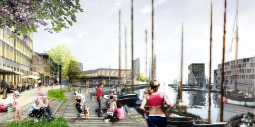 Fredericia Masterplan Jutland, Denmark design by KCAP Architects&Planners