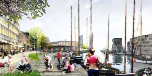 Fredericia Masterplan Jutland, Denmark design by KCAP Architects&Planners