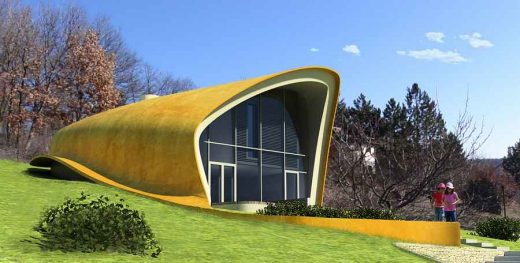 Free form new house in Hungary