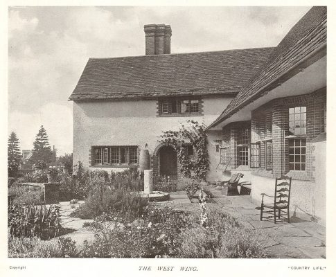 Goddards, Surrey Edwin Lutyens house - West Wing, 1904