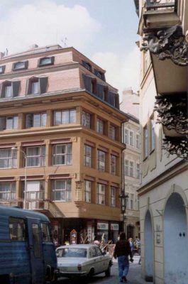 Black Madonna House Prague Josef Gocar building