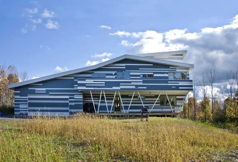 Ithaca House, New York State residence, home earchitect